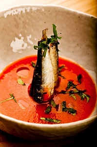 sardine gazpacho pomodoro paco lafuente
